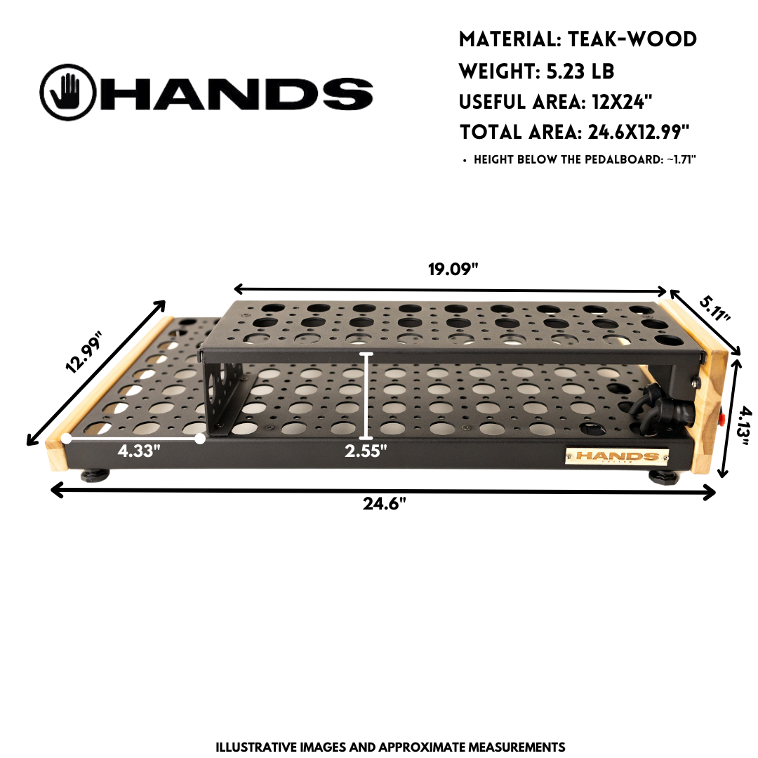 Pedalboard VTX 12x24