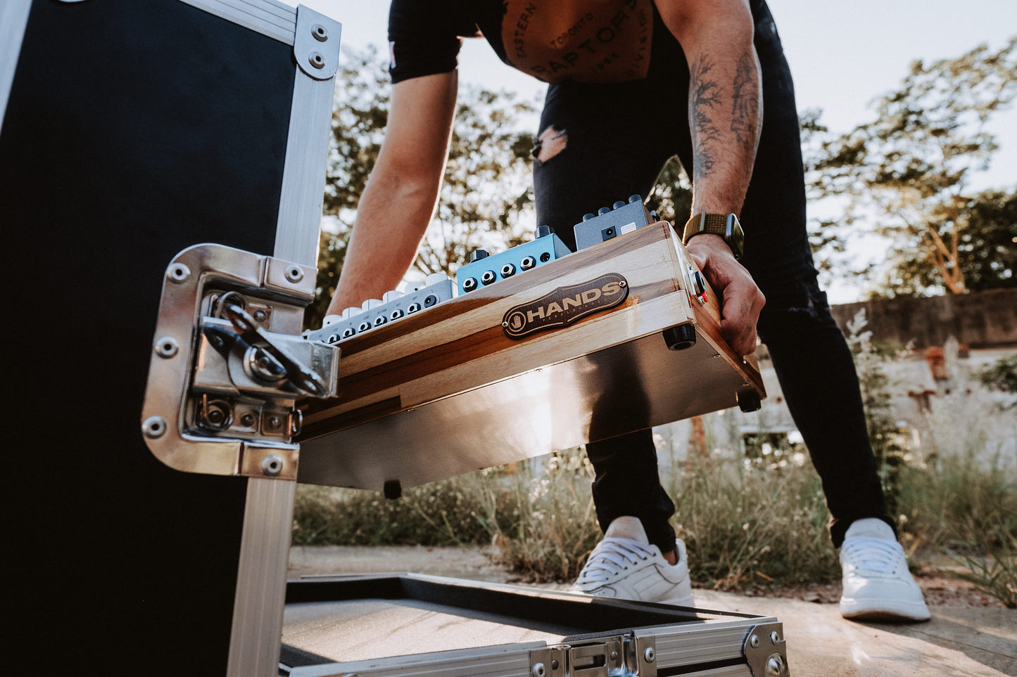 FlightCase Hands Custom