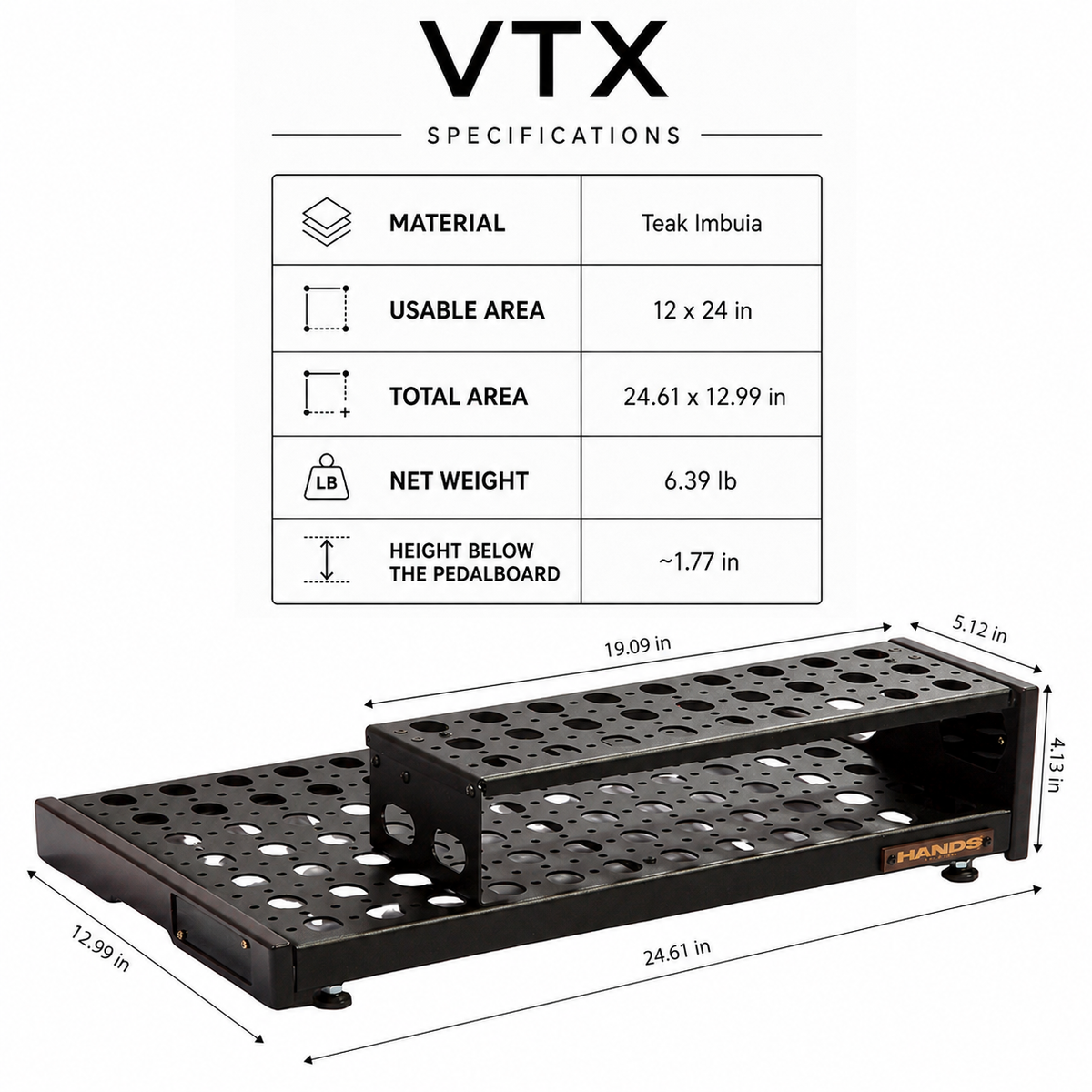 Pedalboard VTX V2