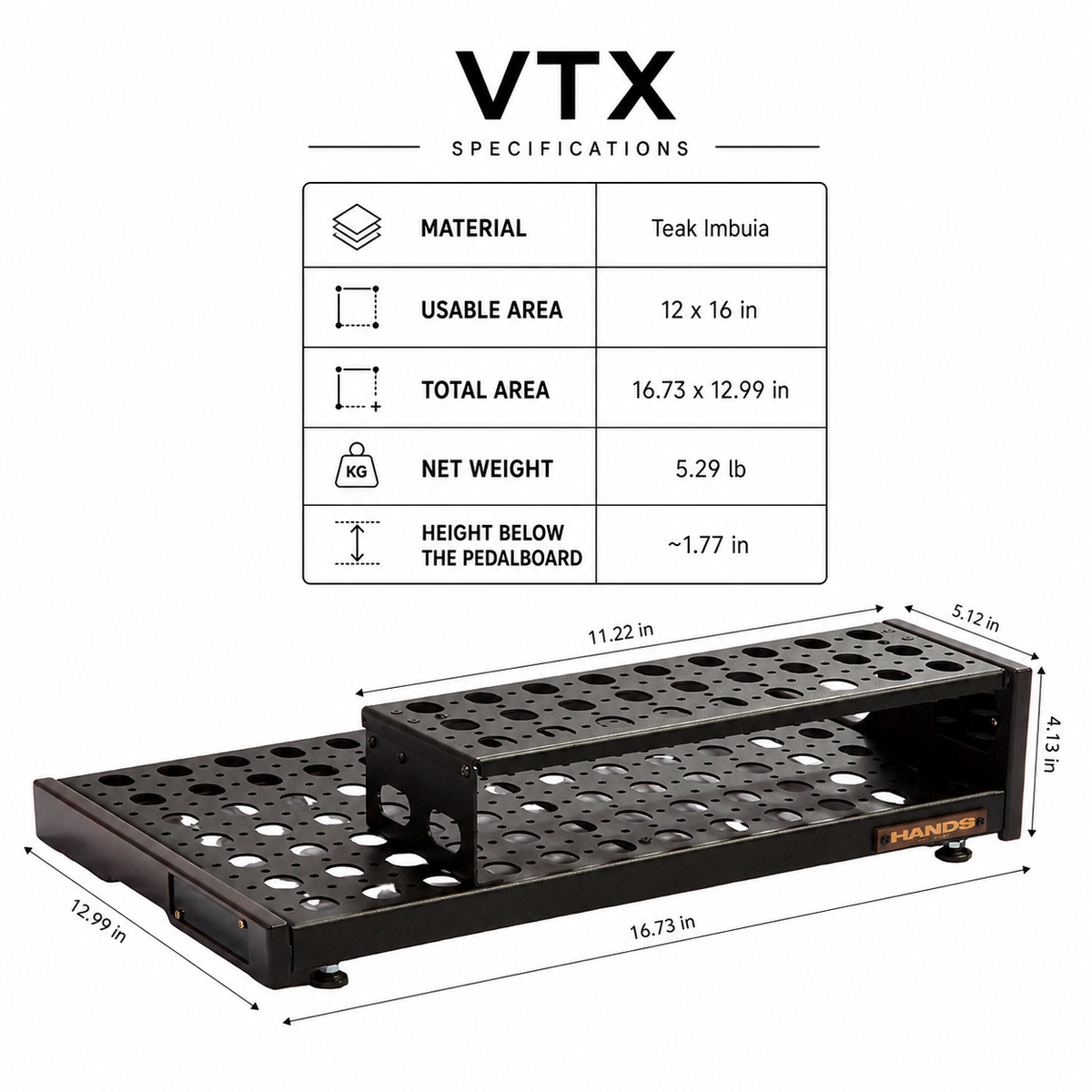 Pedalboard VTX V2