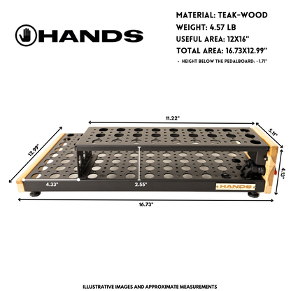 Pedalboard VTX 12x16
