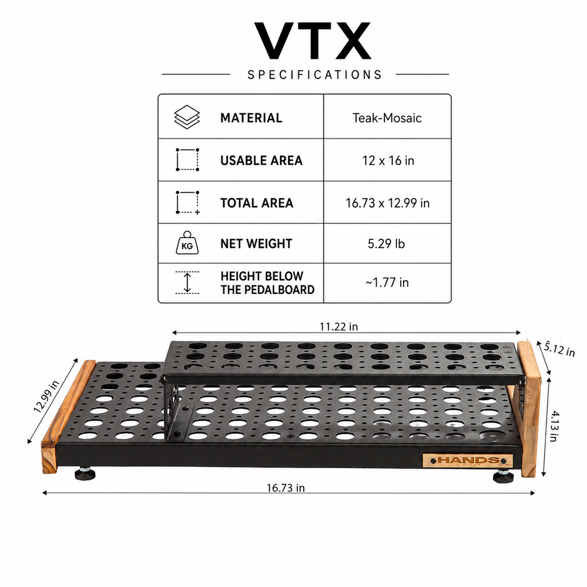 Pedalboard VTX V2