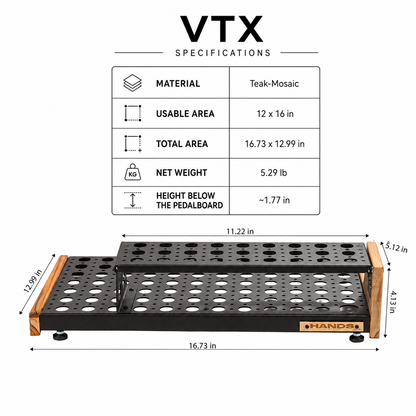 Pedalboard VTX V2