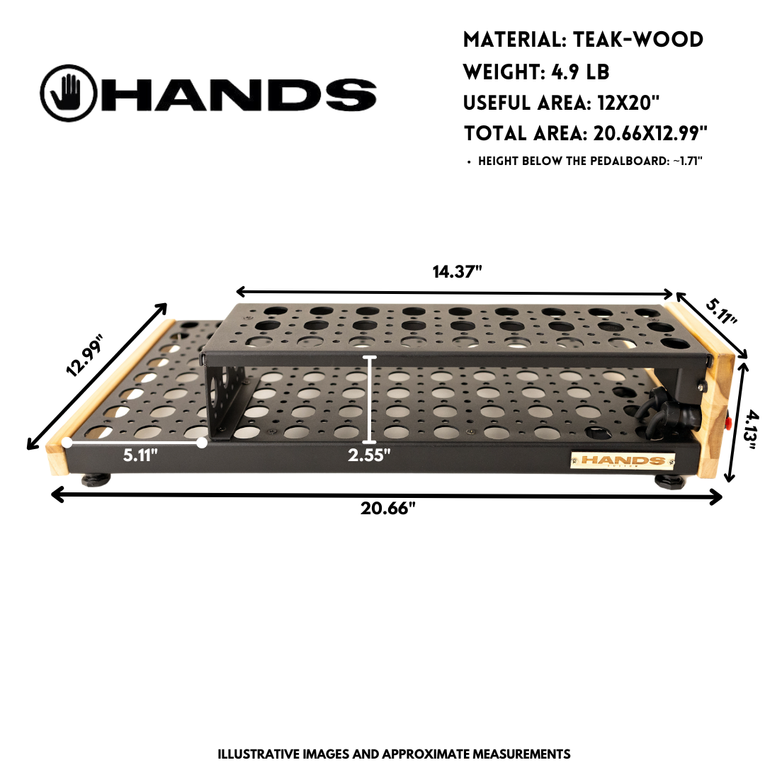 Pedalboard VTX 12x20