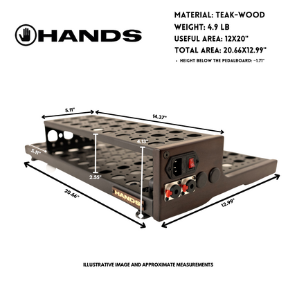 Pedalboard VTX 12x20