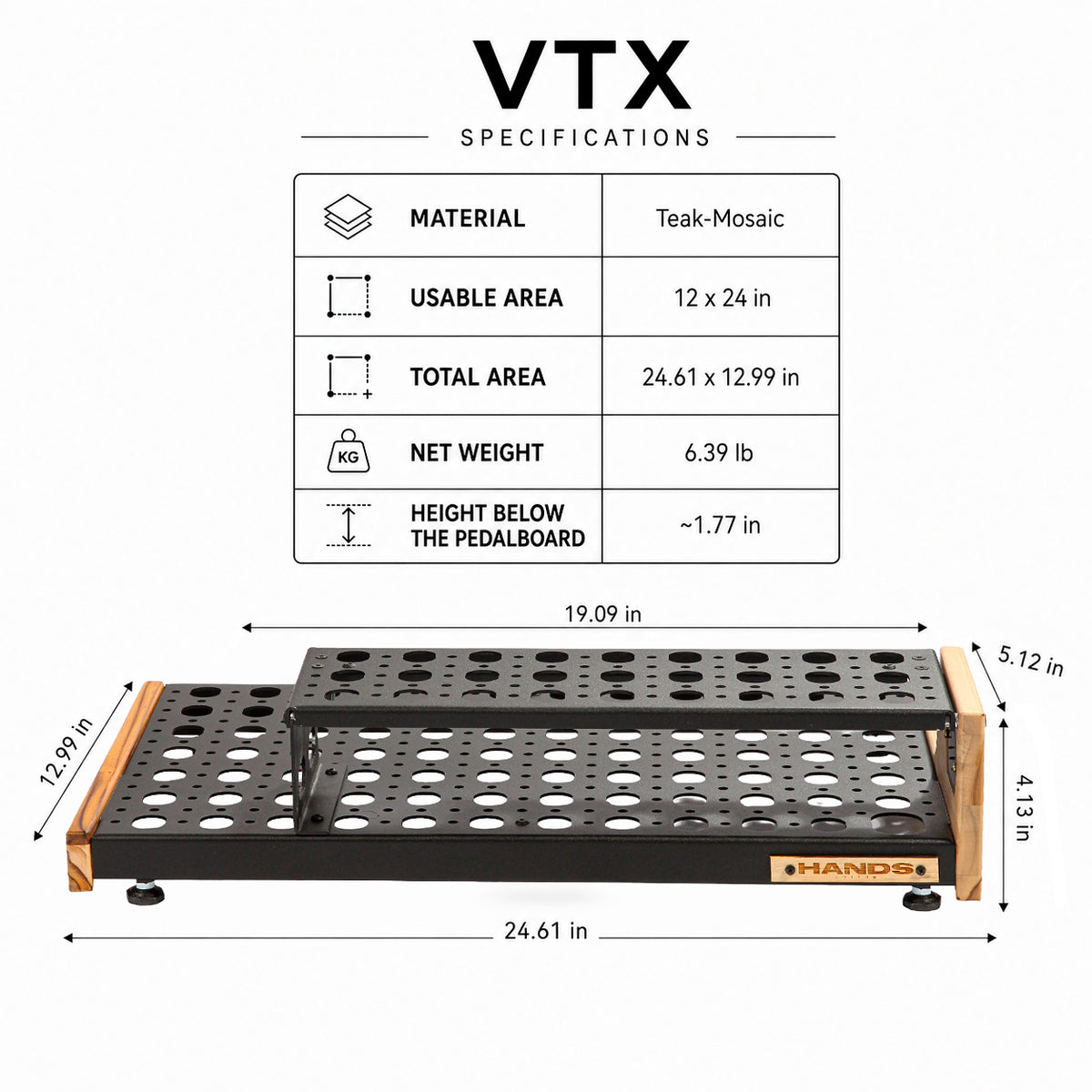 Pedalboard VTX V2