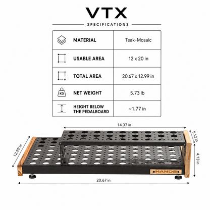 Pedalboard VTX V2